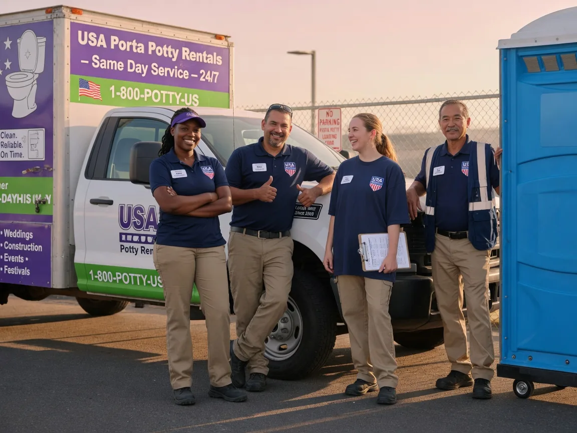 Porta Potty Rental company in Windsor, IL
