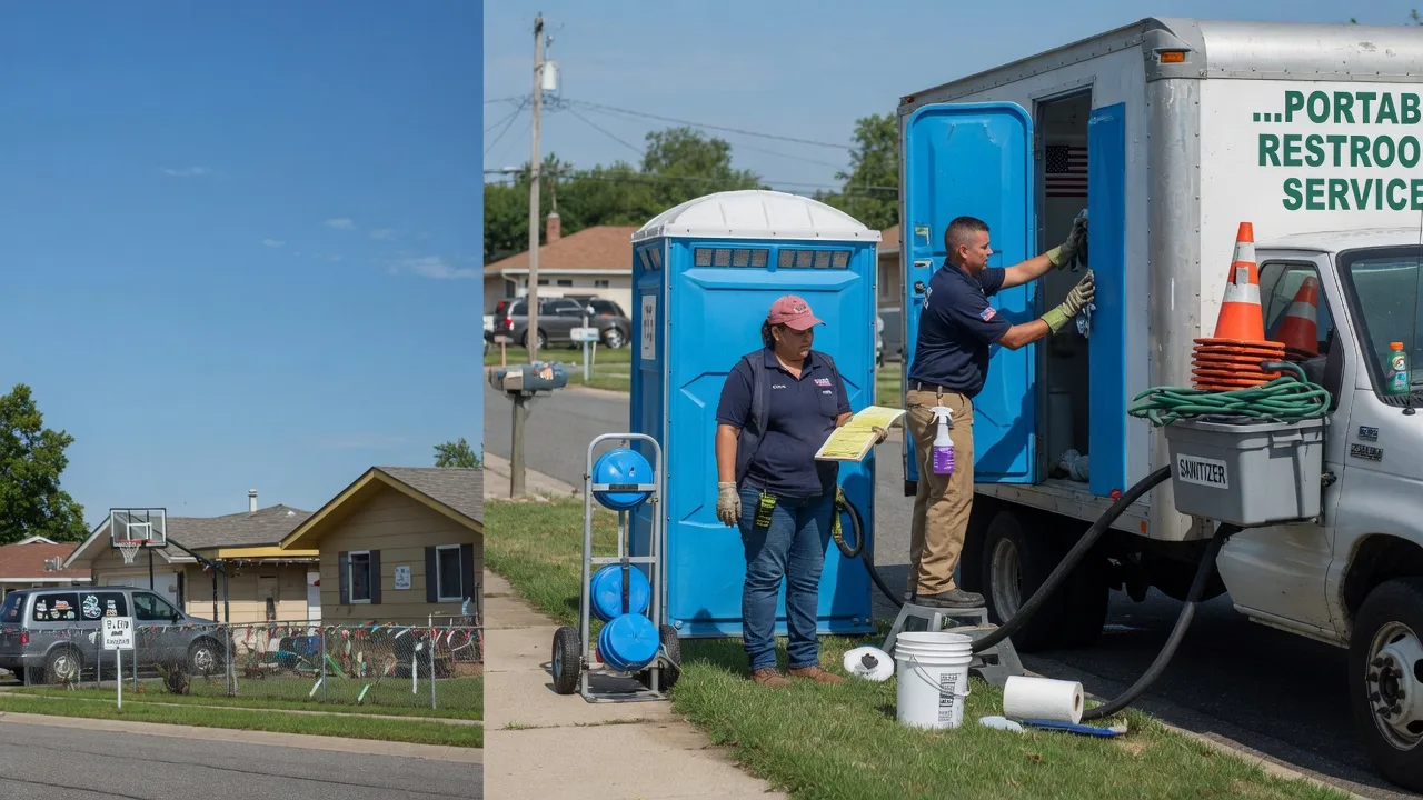 Portable Toilet Rental in Windsor, IL near me